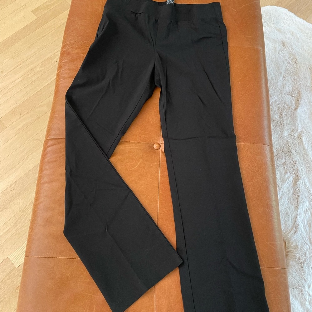 AB Studio Stretchy black pants